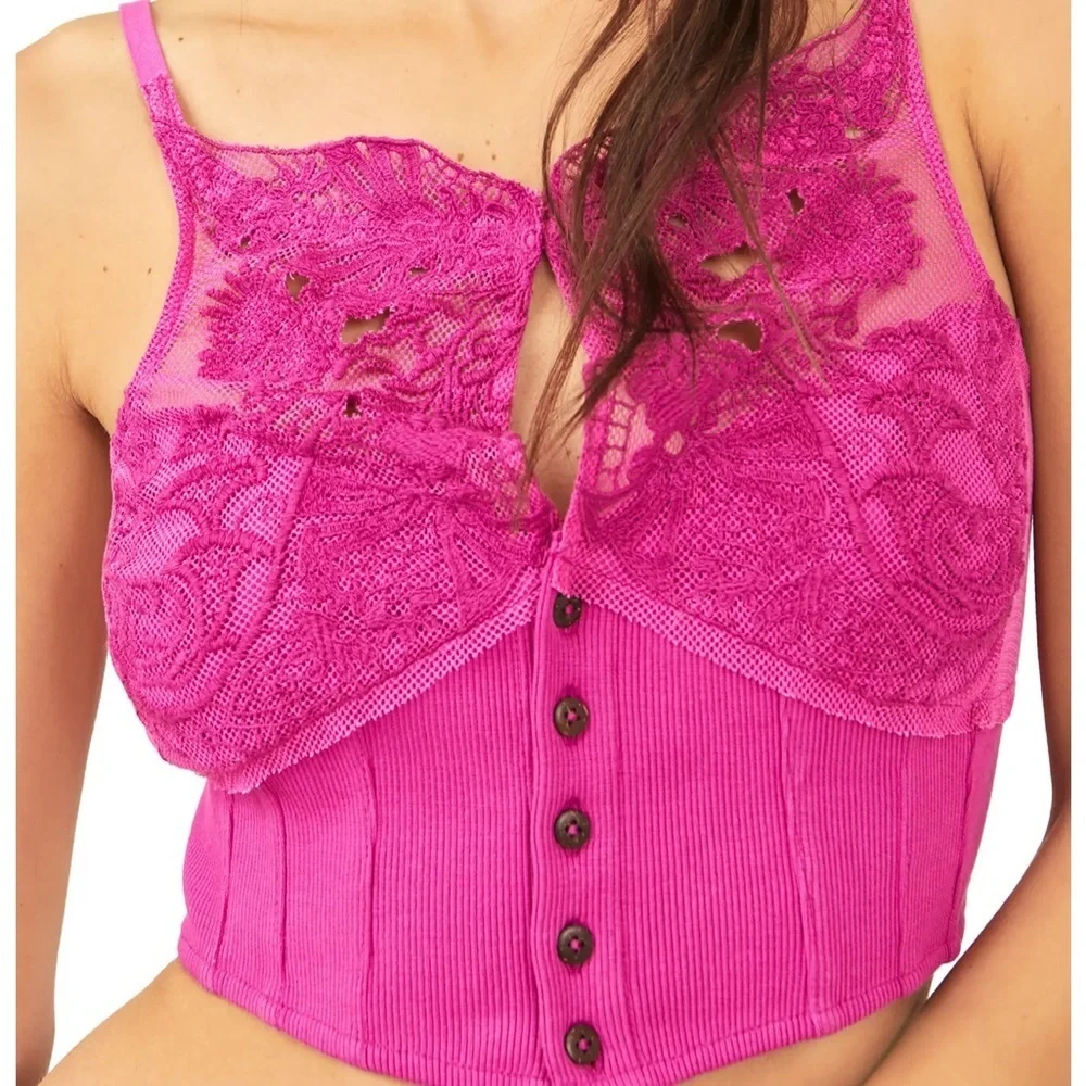 Free People Have My Heart Tank Top